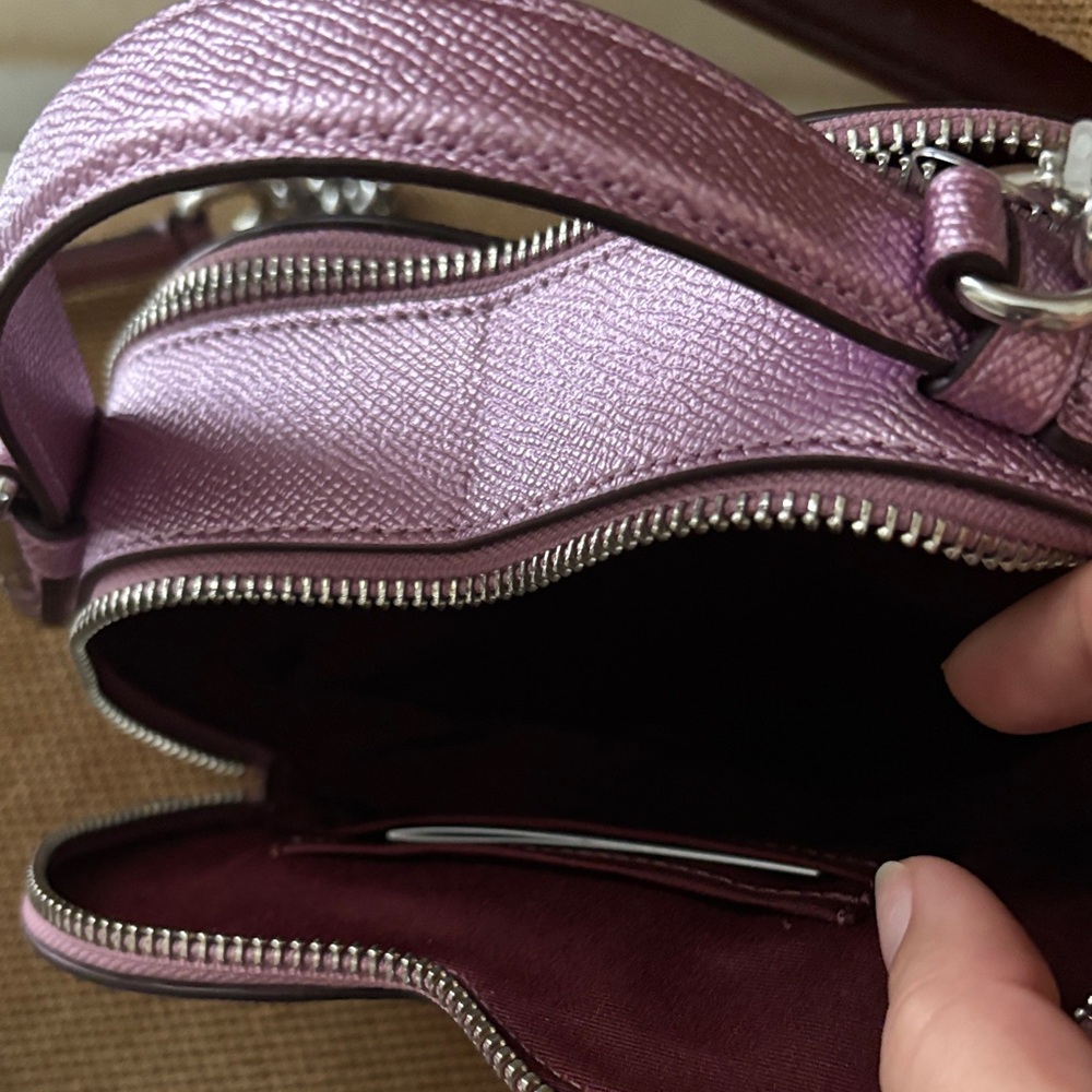 NWT Valentines Coach Heart-Shaped Pink Crossbody Bag - Picture 2 of 4